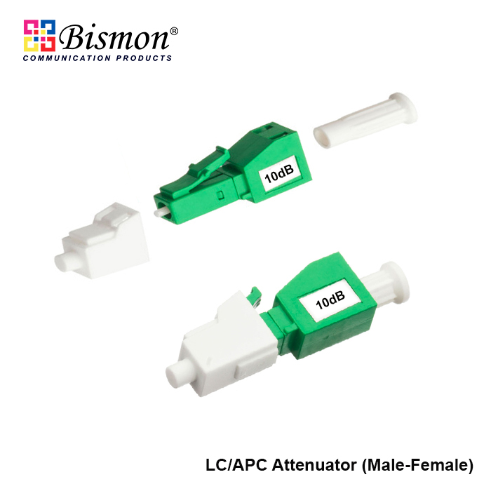 LC/APC male-LC/APC Female 10dB Attenuator for 1310/1550nm
